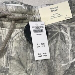 Gray Relaxed Jogger Pants